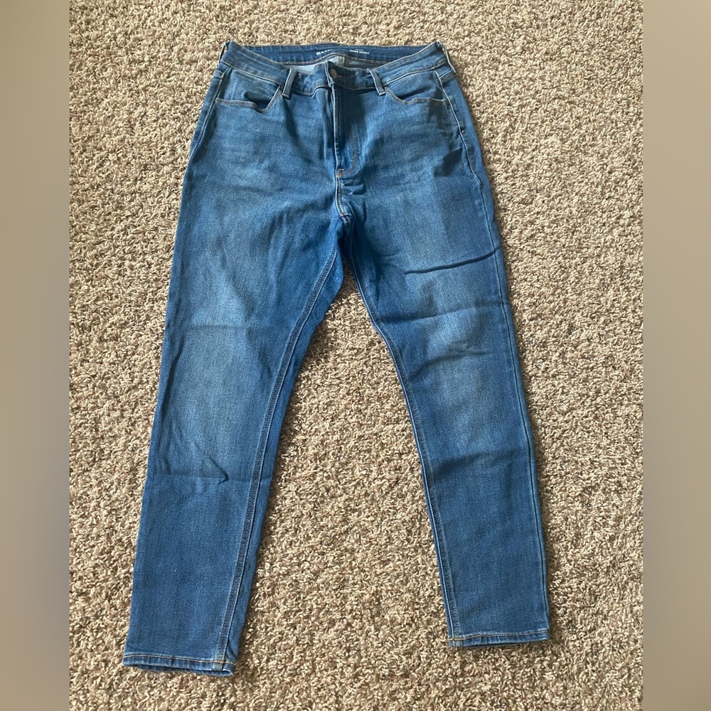 Old Navy high rinse super skinny jeans